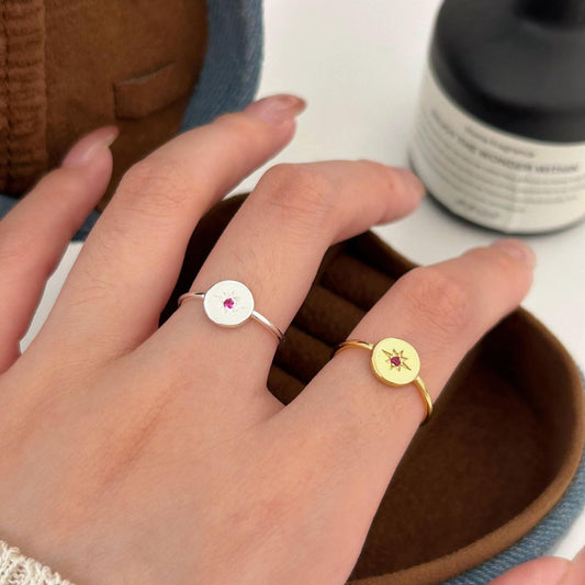 Bague Étoile en argent 925